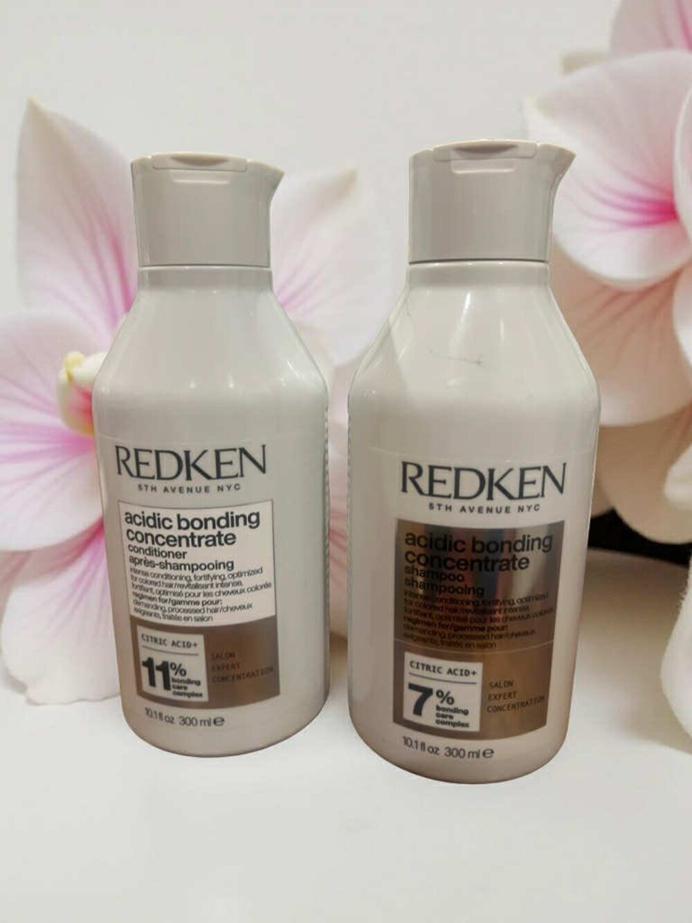 Redken Acidic Bonding Concentrate Sulfate Free Shampoo Conditioner 10.1 oz